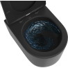 Mexen Sofia vateră WC Rimless Tornado cu capac slim cu închidere lentă, duroplast, negru mat - 30540185T
