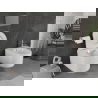 Mexen Sofia Rimless WC csésze lassan záródó, vékony duroplaszt WC-ülőkével, fényes fehér - 30540500