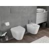 Mexen Rico perem nélküli WC csésze Rimless Tornado lecsapódásmentes kemény, duroplast, fényes fehér - 30720200T