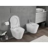 Mexen Rico perem nélküli WC csésze Rimless Tornado lecsapódásmentes kemény, duroplast, fényes fehér - 30720200T