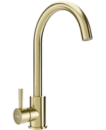 Mexen Foggia baterie de bucătărie, aurie periată - 671800-50