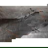 Kabina de duș semirotundă Mexen Lunar, dreapta, 100 x 70 cm, transparent, aur roz - 833-100L-070P-60-00