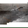 Mexen Lunar cabină de duș semirotundă pivotantă 70 x 70 cm, transparentă, cupru periat - 833-070L-070P-65-00