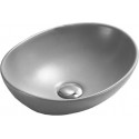 Mexen Elza lavoar deasupra blatului 40 x 33 cm, gri deschis mat - 21014061