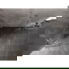 Cabină de duș semirotundă Mexen Lunar, cu ușă pivotantă 100 x 100 cm, transparent, nichel periat - 833-100L-100P-97-00