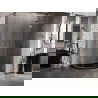 Mexen Lunar cabină de duș semicirculară pivotantă dreapta 100 x 80 cm, transparent, cupru periat - 833-100P-080L-65-00