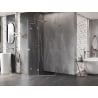 Mexen Lunar L cabină de duș pentagonală cu deschidere spre stânga 90 x 90 cm, transparentă, crom - 831L-090L-090P-01-00-L