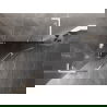 Mexen Lunar L cabină de duș pentagonală cu deschidere pe stânga 90 x 90 cm, transparent, albă - 831L-090L-090P-20-00-L