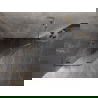 Mexen Lunar L cabină de duș pentagonală cu deschidere pe stânga 100 x 100 cm, transparent, auriu - 831L-100L-100P-50-00-L