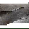 Mexen Lunar L ötszögű zuhanykabin balos nyílású 100 x 100 cm, átlátszó, arany szálcsiszolt - 831L-100L-100P-55-00-L