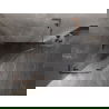 Mexen Lunar L ötszögletű balos zuhanykabin 80 x 80 cm, átlátszó, rózsaarany - 831L-080L-080P-60-00-L