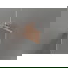 Mexen Lunar L ötszögletű zuhanykabin, balra nyíló 80 x 100 cm, áttetsző, csiszolt réz - 831L-080L-100P-65-00-L