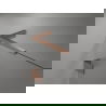 Mexen Lunar L ötszögletű zuhanykabin, balra nyíló 80 x 100 cm, áttetsző, csiszolt réz - 831L-080L-100P-65-00-L