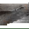 Mexen Lunar L ötszögletű zuhanykabin balos nyíló ajtóval 100 x 90 cm, átlátszó, csiszolt réz - 831L-100L-090P-65-00-L