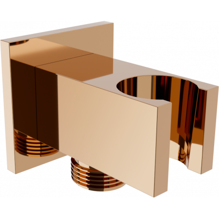 Mexen Cube sarok csatlakozó, Rózsaszín-arany - 79300-60