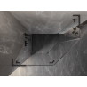 Mexen Lunar L ötszögletű, balra nyíló zuhanykabin 100 x 80 cm, átlátszó, gun metal - 831L-100L-080P-95-00-L