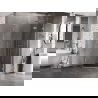 Mexen Lunar L cabină de duș pentagonală cu deschidere dreapta 80 x 80 cm, transparent, crom - 831L-080P-080L-01-00-P