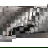 Mexen Lunar L cabină de duș pentagonală pivotantă dreapta 100 x 90 cm, transparent, aur roz - 831L-100P-090L-60-00-P