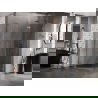 Doche Mexen Lunar L cabină dreptunghiulară dreaptă 90 x 80 cm, transparent, cupru periat - 831L-090P-080L-65-00-P