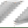 Doche Mexen Lunar L cabină dreptunghiulară dreaptă 90 x 80 cm, transparent, cupru periat - 831L-090P-080L-65-00-P