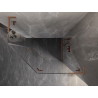 Mexen Lunar L cabina de duș pentagonală basculantă dreapta 100 x 80 cm, transparent, cupru periat - 831L-100P-080L-65-00-P