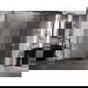 Mexen Lunar L ötszögletű zuhanykabin jobbos nyíló 100 x 90 cm, áttetsző, csiszolt réz - 831L-100P-090L-65-00-P