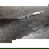 Mexen Lunar cabină de duș pentagonală pivotantă stânga 100 x 100 cm, transparent, crom - 831-100L-100P-01-00-L