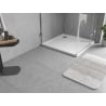 Brod băii Mexen Flow pătrat slim 75 x 75 cm, alb lucios - 46S107575
