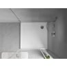 Mexen Flow négyzet alakú slim zuhanytálca 100 x 100 cm, fényes fehér - 46S101010
