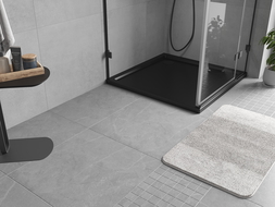 Mexen Flow cadă de duș pătrată slim 70 x 70 cm, negru mat - 46S707070