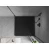 Mexen Flow cadă de duș pătrată slim 110 x 110 cm, negru mat - 46S701111