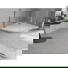 Mexen Flow cadă de duș semirotundă subțire 90 x 90 cm, alb lucios - 46Q109090