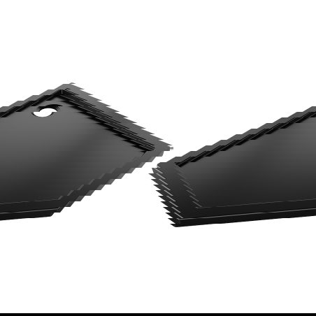 Mexen Flow brodzik pentagonal slim 80 x 80 cm, negru mat - 46P708080