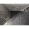 Mexen Lunar cabină de duș pentagonală batantă stânga 90 x 90 cm, transparent, aurie - 831-090L-090P-50-00-L