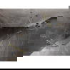 Mexen Lunar cabină de duș unghiulară cu ușă batantă stânga 80 x 80 cm, transparent, aurie periată - 831-080L-080P-55-00-L