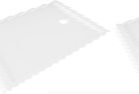 Mexen Flow téglalap alakú slim zuhanytálca 100 x 90 cm, fényes fehér - 46R109010