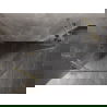 Cabină de duș pentagonală cu deschidere pe stânga Mexen Lunar 100 x 80 cm, transparent, auriu periat - 831-100L-080P-55-00-L