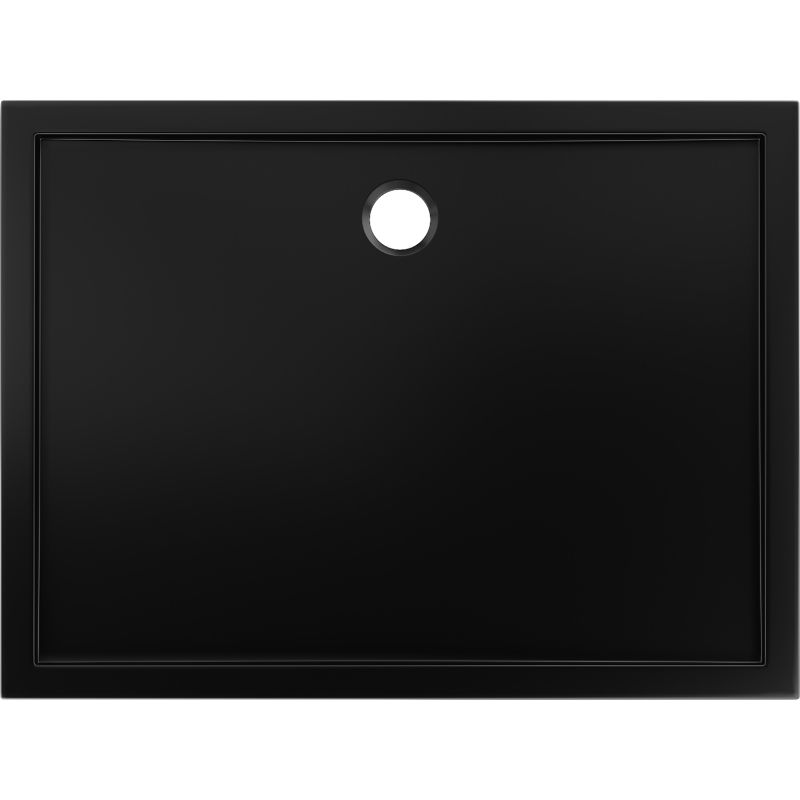Mexen Flow cadă de duş dreptunghiulară slim 85 x 70 cm, negru mat - 46R707085