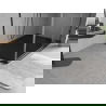 Mexen Flow téglalap alakú slim zuhanytálca 120 x 90 cm, fekete matt - 46R709012
