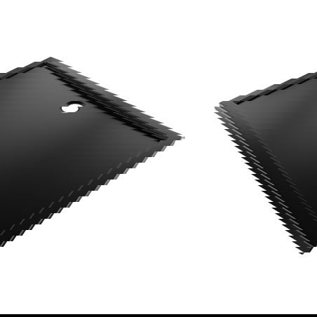 Mexen Flow brodzik dreptunghiular slim 160 x 90 cm, negru mat - 46R709016