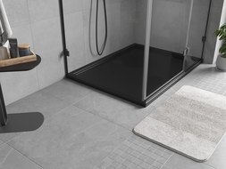 Mexen Flow cadă de duș dreptunghiulară slim 120 x 95 cm, negru mat - 46R709512