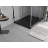 Mexen Flow cadă de duș dreptunghiulară slim 130 x 100 cm, negru mat - 46R701013