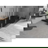 Mexen Flow téglalap alakú slim zuhanytálca 150 x 100 cm, fekete matt - 46R701015