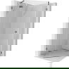 Mexen Lunar cabină de duș pentagonală cu uși batante stânga 100 x 100 cm, transparent, gun gray periat - 831-100L-100P-66-00-L