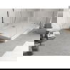 Mexen Flow+ cădiță de duș dreptunghiulară 120 x 70 cm, alb lucios - 46R107012H