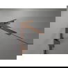 Mexen Lunar L cabină de duș semirotundă pivotantă stânga 100 x 90 cm, transparent, aur roz - 833L-100L-090P-60-00