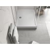 Cadă de duș dreptunghiulară Mexen Flow+ 100 x 90 cm, alb lucios - 46R109010H