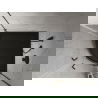 Mexen Flow+ cadă de duș semirotundă 100 x 100 cm, negru mat - 46Q701010H