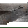 Mexen Lunar L félköríves bal oldali zuhanykabin 100 x 70 cm, átlátszó, csiszolt réz - 833L-100L-070P-65-00