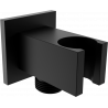 Mexen Cube racord unghiular, negru - 79300-70